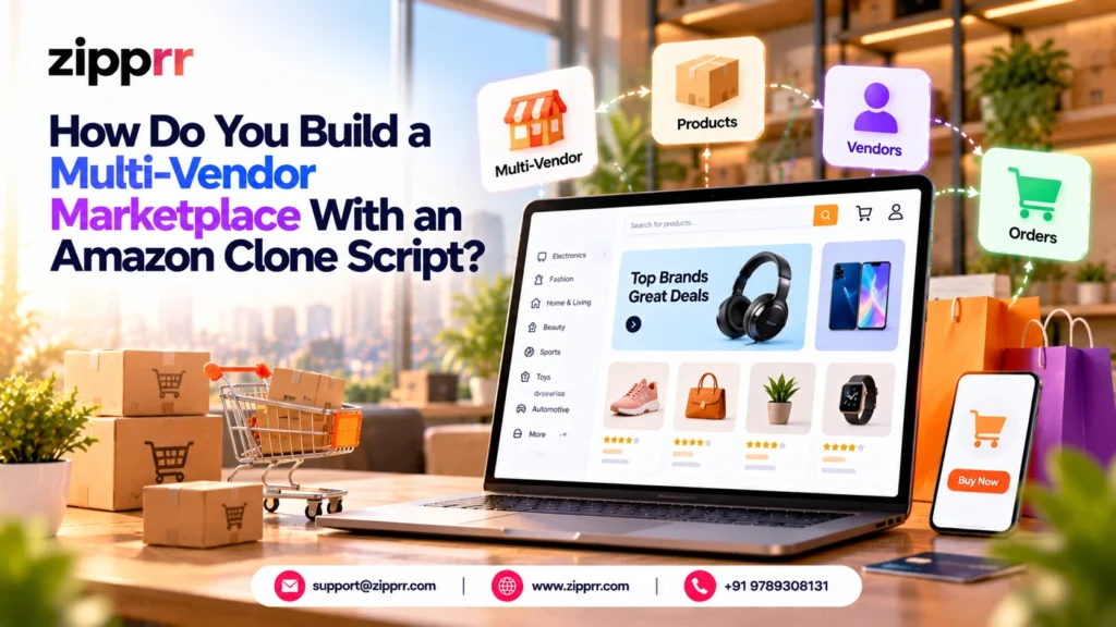 How Do You Build a Multi-Vendor Marketplace With an Amazon Clone Script?