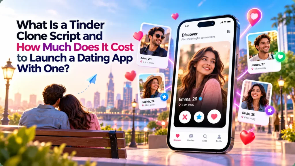 What Is a Tinder Clone Script and How Much Does It Cost to Launch a Dating App With One?