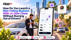 Ride-hailing entrepreneur launching an Uber clone app with driver supply and city dispatch
